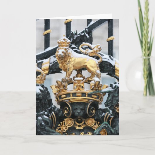 Buckingham Palace London Feestdagen Kaart (Voorkant)