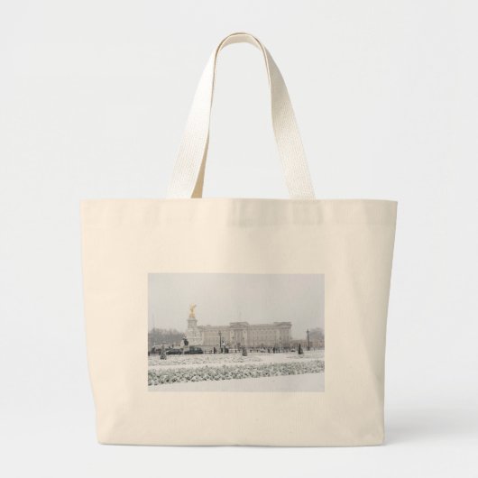 Buckingham Palace London Grote Tote Bag (Voorkant)