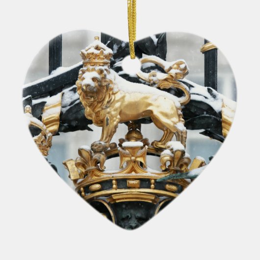 Buckingham Palace London Keramisch Ornament (Voorkant)