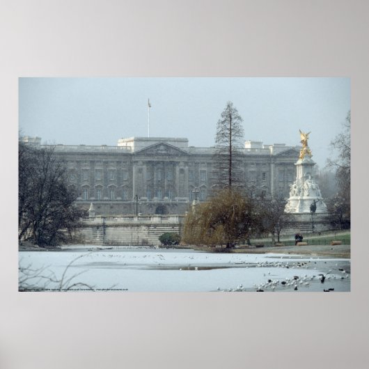 Buckingham Palace London Poster (Voorkant)