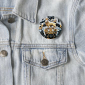 Buckingham Palace London Ronde Button 5,7 Cm (In situ)