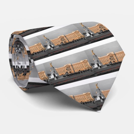 Buckingham Palace London Stropdas (Opgerold)