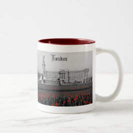 Buckingham Palace London Tweekleurige Koffiemok