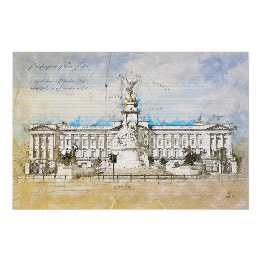 Buckingham Palace Perfect Poster (Voorkant)