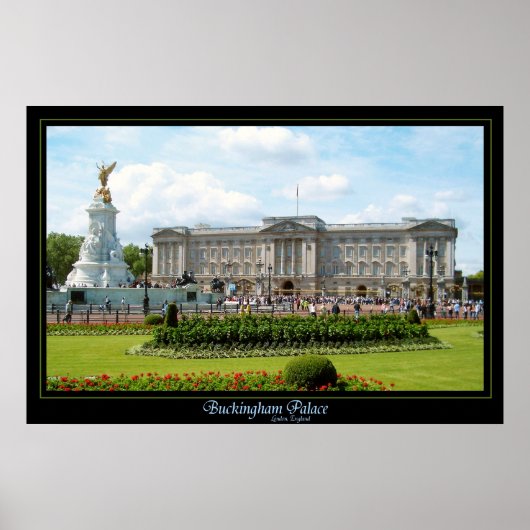 Buckingham Palace Poster (Voorkant)
