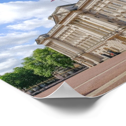Buckingham Palace, Poster van het Verenigd Koninkr (Hoek)