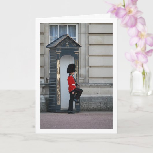 Buckingham Palace Queen's Guard Kaart (Orchidee)