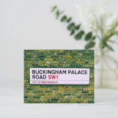 Buckingham Palace Road - Londen Briefkaart (Staand voorkant)