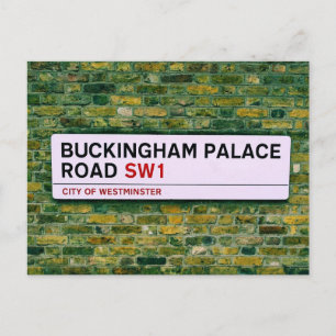 Buckingham Palace Road - Londen Briefkaart