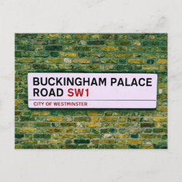 Buckingham Palace Road - Londen Briefkaart