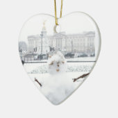 Buckingham Palace snewman Londen Keramisch Ornament (Links)