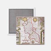 Buckinghamshire, gegraveerd door Jodocus Magneet (Voorkant / Achterkant)