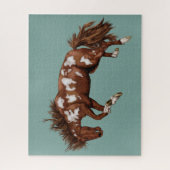 Buckingpaard Legpuzzel (Verticaal)