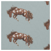 Buckingpaard Stof (Close Up)