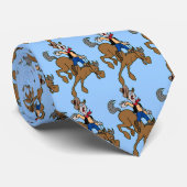 Buckingpaard Stropdas (Opgerold)