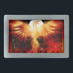Buckle met Phoenix Rising Belt Gesp<br><div class="desc">Een gordelsluiting met een fenix uit de as.</div>