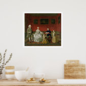 Buckley-Boar Family, c.1758-60 (olie op canvas) Poster (Keuken)