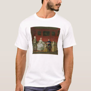 Buckley-Boar Family, c.1758-60 (olie op canvas) T-shirt