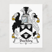 Buckley Family Crest Briefkaart (Voorkant)
