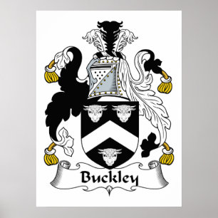 Buckley Family Crest Poster