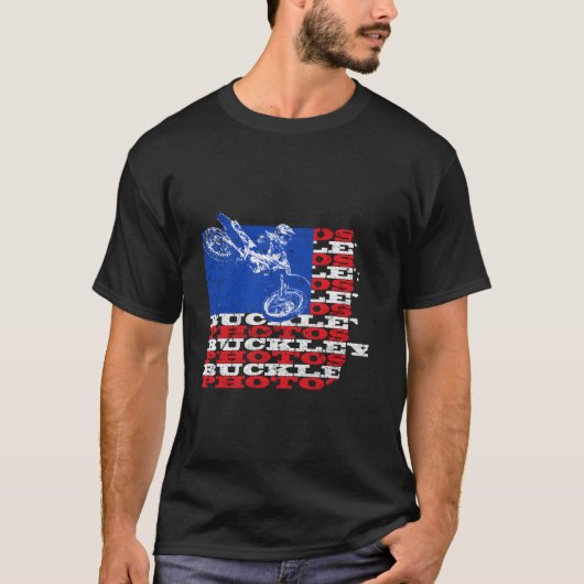 Buckley-foto's 4 juli t-shirt (Voorkant)