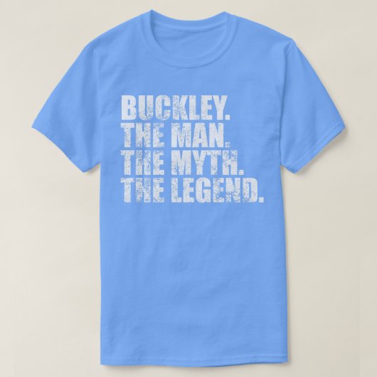 BuckleyBuckley Achternaam Buckley Achternaam Buckl T-shirt (Design voorkant)