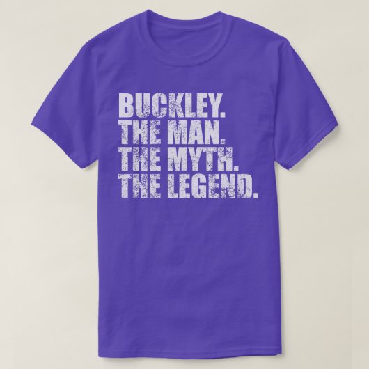 BuckleyBuckley Achternaam Buckley Achternaam Buckl T-shirt (Design voorkant)