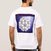 Buckminsterfullerene Molecule (achter) T-shirt (Achterkant)