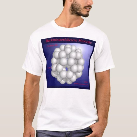 Buckminsterfullerene Molecule (voorzijde) T-shirt (Voorkant)
