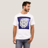 Buckminsterfullerene Molecule (voorzijde) T-shirt (Voorkant volledig)