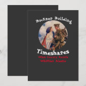 Buckner Building Timeshares Whittier Alaska Kaart (Voorkant / Achterkant)