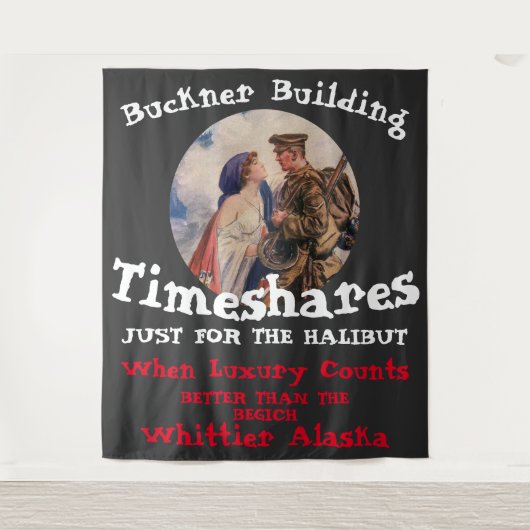 Buckner Building Timeshares Whittier Alaska Wandkleed (Voorkant)
