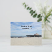 Buckore Beach, Hampton, Virginia Briefkaart (Staand voorkant)