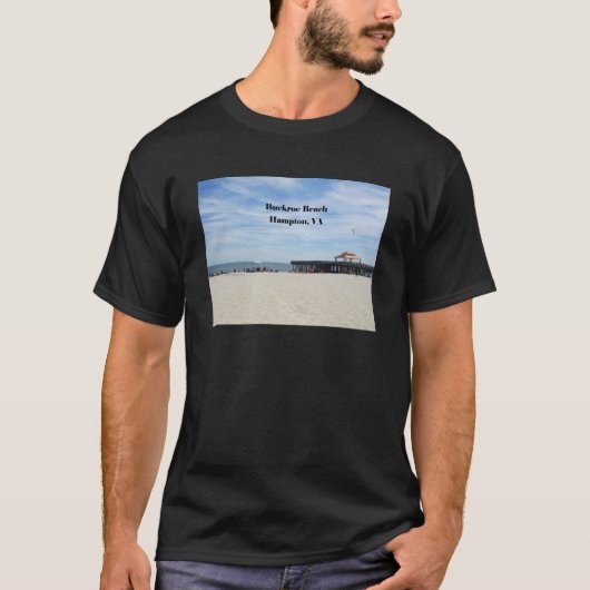 Buckore Beach, Hampton, Virginia T-shirt (Voorkant)