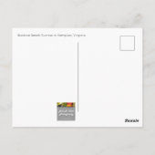 Buckroe Beach Sunrise Briefkaart (Achterkant)