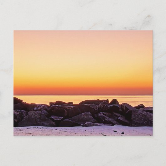 Buckroe Beach Sunrise Briefkaart (Voorkant)