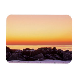 Buckroe Beach Sunrise Flexible Photo Magnet Magneet