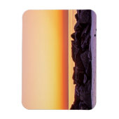 Buckroe Beach Sunrise Flexible Photo Magnet Magneet (Verticaal)