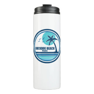 Buckroe Beach Virginia palmbomen Thermosbeker