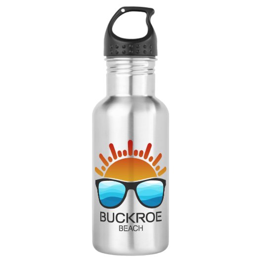 Buckroe Beach Virginia Zonnebril Waterfles (Voorkant)