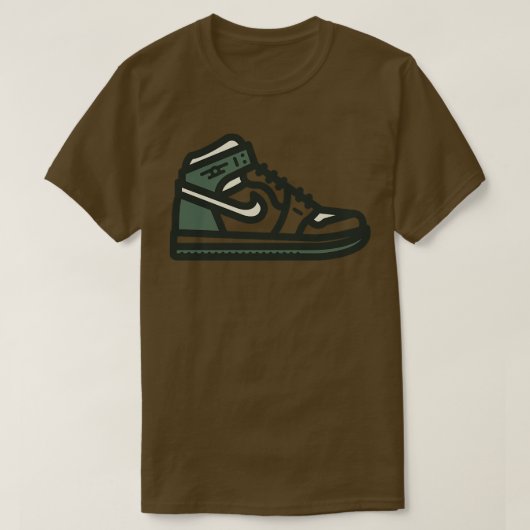 Bucks Basketbal Sneakers T-shirt (Design voorkant)