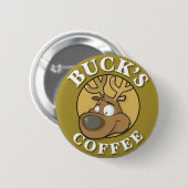 Bucks Coffee Button (Voorkant /achterkant)