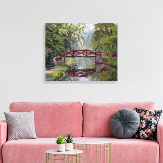 Bucks County Dagen Canvas Afdruk (Insitu (Woonkamer))