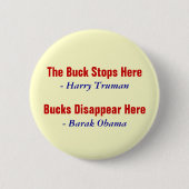 Bucks here Button (Voorkant)