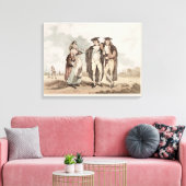 Bucks of the First Head Canvas Afdruk (Insitu (Woonkamer))