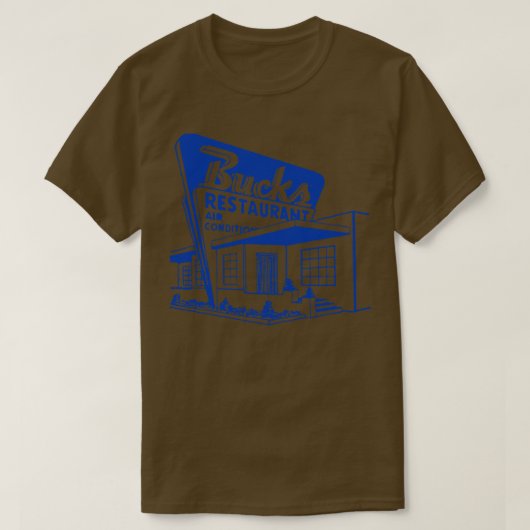 Bucks Restaurant T-shirt (Design voorkant)