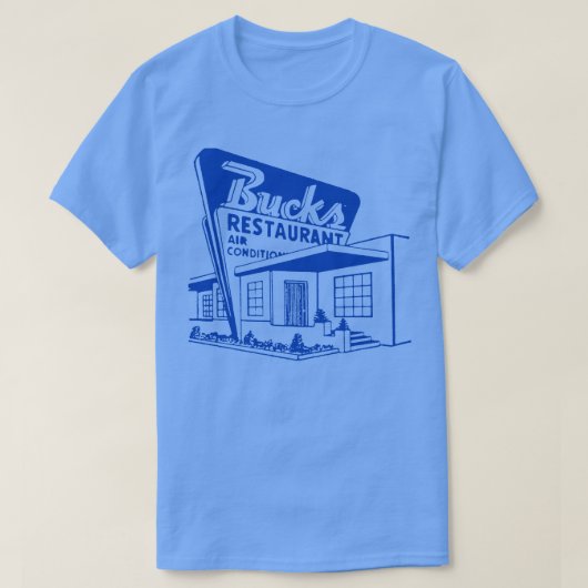 Bucks Restaurant T-shirt (Design voorkant)