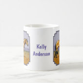 Bucksin Wild Horse Mustang Stallion Koffiemok (Center)