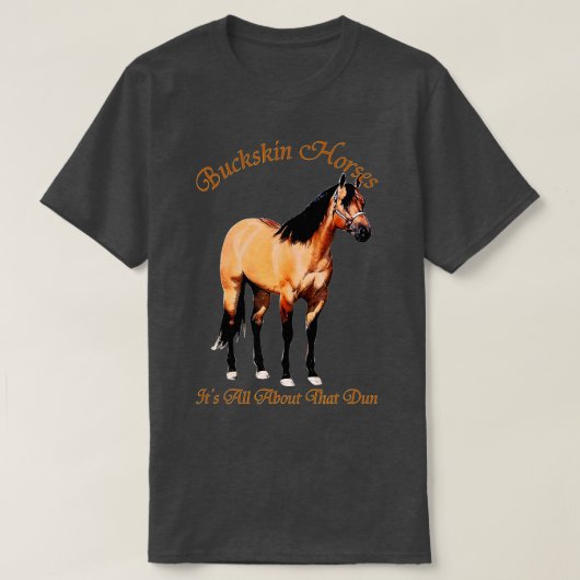 Buckskin Dun Paars over de Dun T-shirt (Design voorkant)