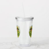 Buckskin Dun Quarter Horse Acryl Drinkbeker (Links)
